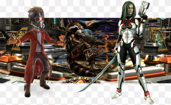 if the official guardians of the galaxy mobile game - fiction