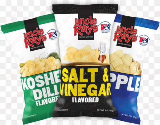 if you can't find a flavor you like, somethin's amiss - uncle rays salt and vinegar stickered potato chip -