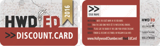 if you were interested in participating, the only cost - discount card