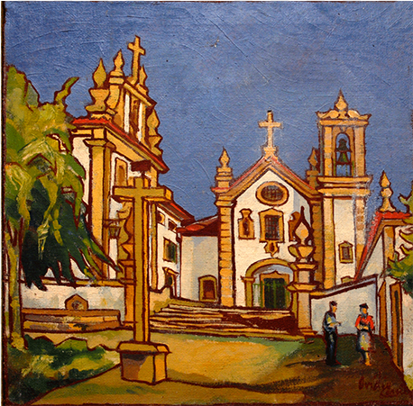 igreja dos terceiros, ponte de lima - painting