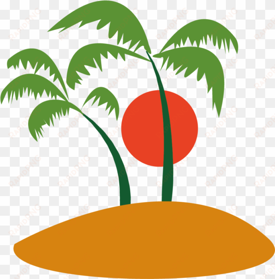 ilha do coqueiro coconut tree clip art - ilha coqueiro png