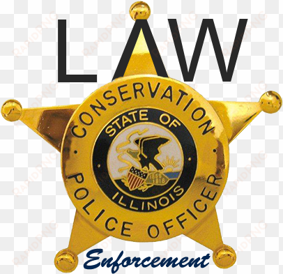 Illinois Conservation Police Logo transparent png image