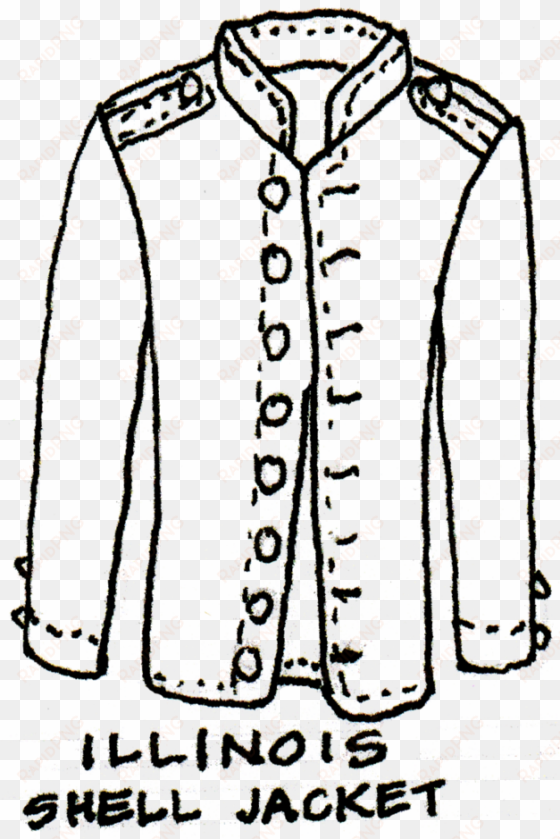 illinois shell jacket