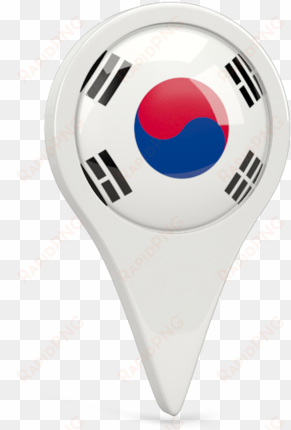 illustration of flag of south korea - south korea flag icon