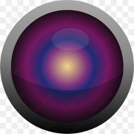illustration of lens - circle