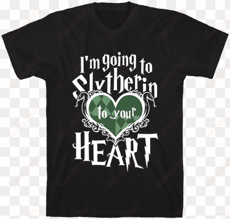 i'm going to slytherin to your heart mens t-shirt - tom petty hollywood bowl t shirt