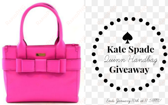 i'm super excited to be linking up with 11 fabulous - kate spade pink bow bag