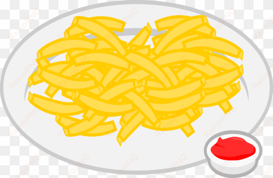 image black and white library clipart french fries - clipart french fries on plate