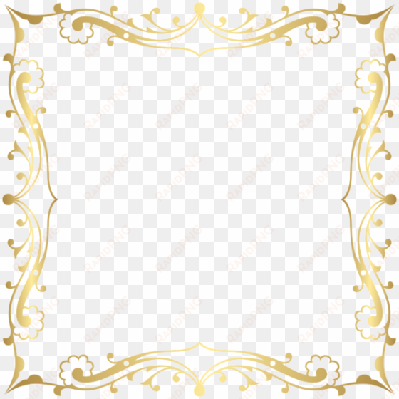 image black and white library decorative frame transparent - decorative frame png