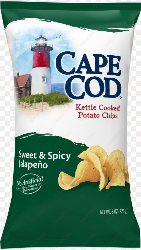 image - cape cod potato chips, kettle cooked, sweet