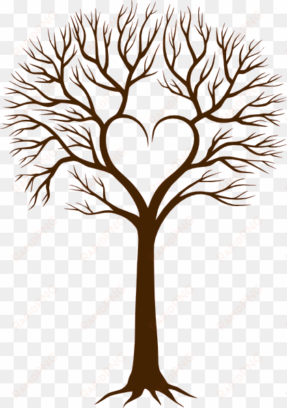 image clip art - family tree with roots