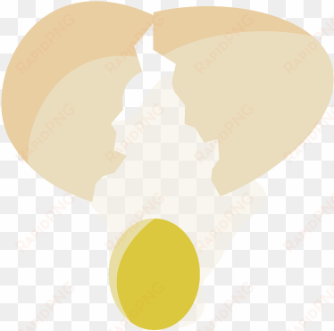 image cracked vector circle - cracked eggs cartoon transparent