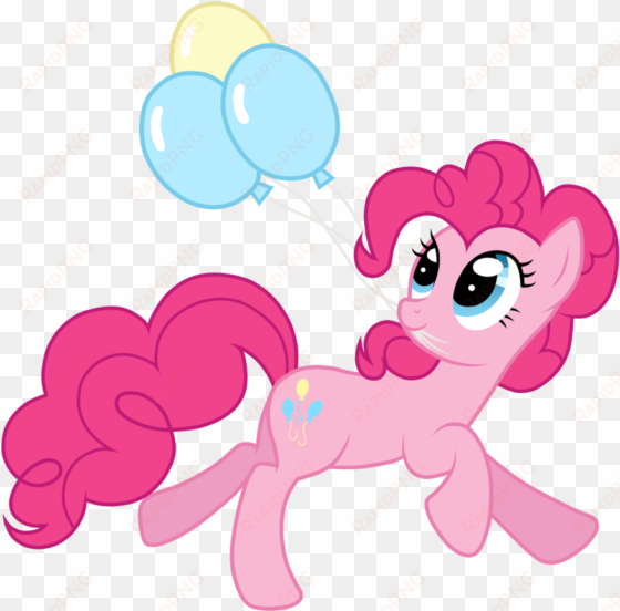 image free image pinkie pie grasping balloons with - balloon my little pony