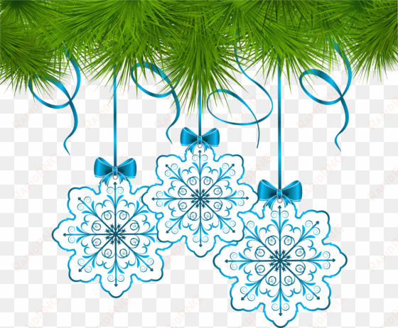 image freeuse library christmas snowflakes clipart - christmas snowflake ornaments png