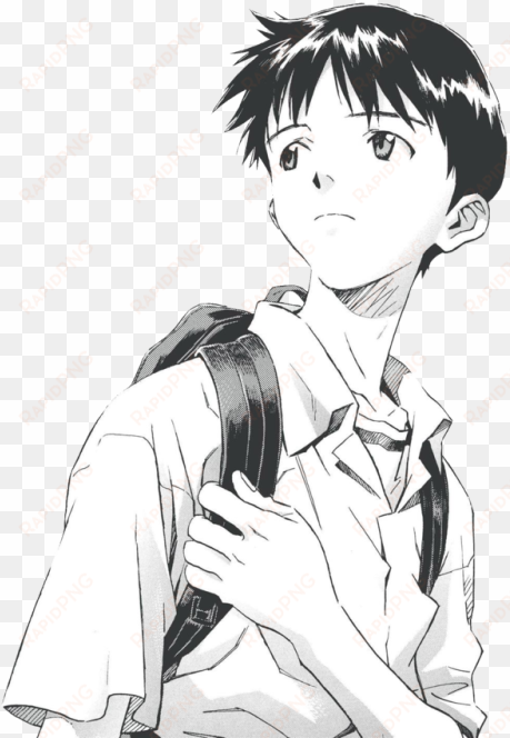 image freeuse stock evangelion tumblr shinji ikari - neon genesis evangelion shinji manga