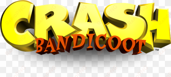 [image] low-res official crash bandicoot logo with - crash bandicoot n sane trilogy logo