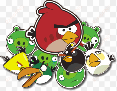 image of angry bird clipart - angry birds vector png