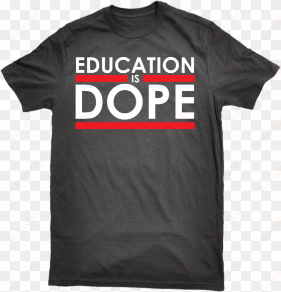 image of education is dope retro shirt - discord hype squad merch