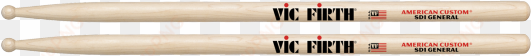 image of joe porcaro drum sticks - vic firth 2bn american classic hickory