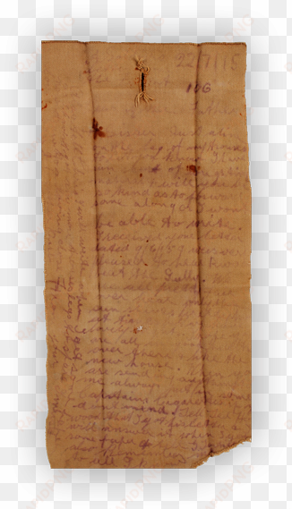 image of letter written on the leg of a pair of trousers - plank