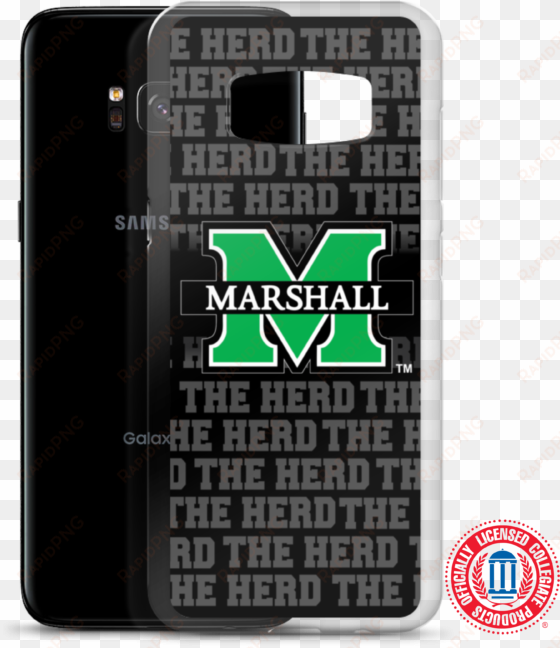 image of marshall university™ "the herd" samsung cases - women's or men's 2016 marshall thundering herd logo