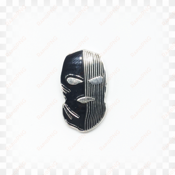 image of ski mask pin - emblem