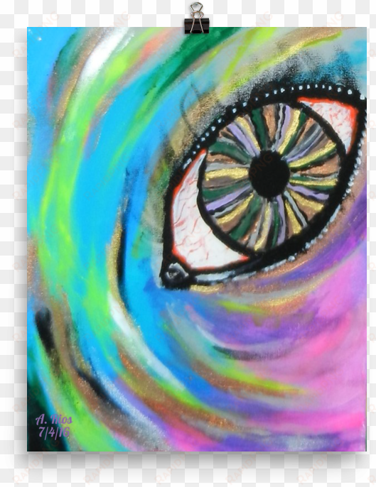 image of third eye - spiral