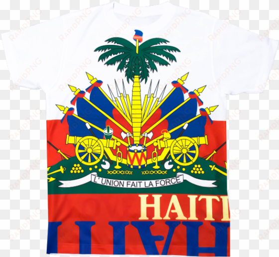 Image Of Tmmg Haitian Flag Tee - Haiti Symbol transparent png image