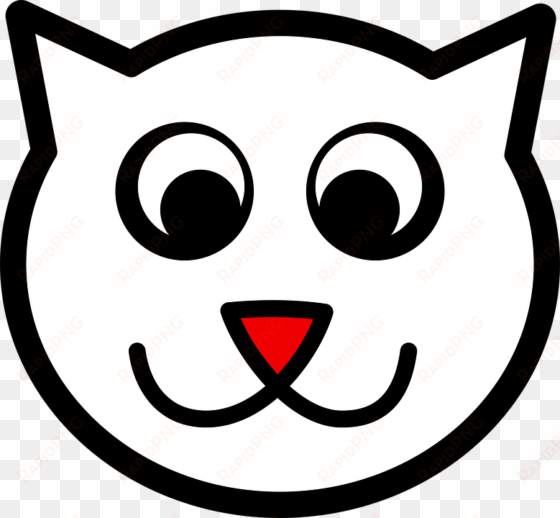 image result for happy cat face drawing
