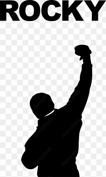 image result for rocky balboa silhouette - rocky silhouette