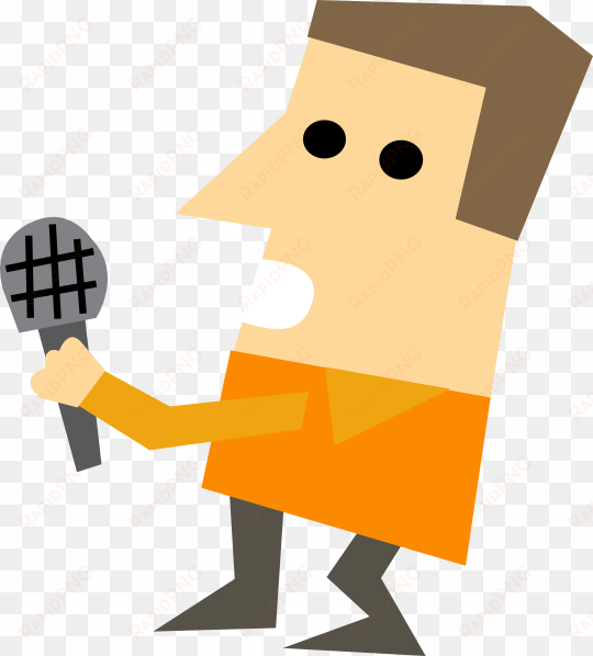 image royalty free download description - news reporter clipart