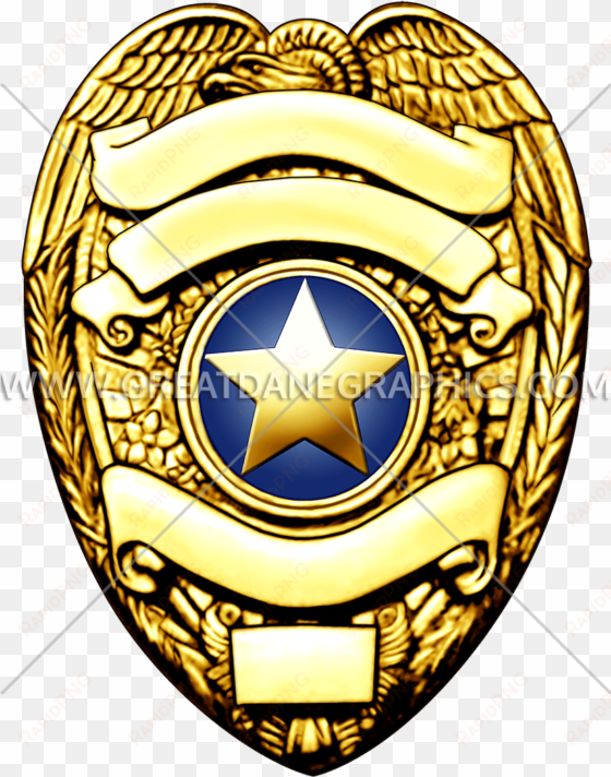 Image Royalty Free Stock Weird Printable Police Badges - Police Badge Clipart Gold transparent png image