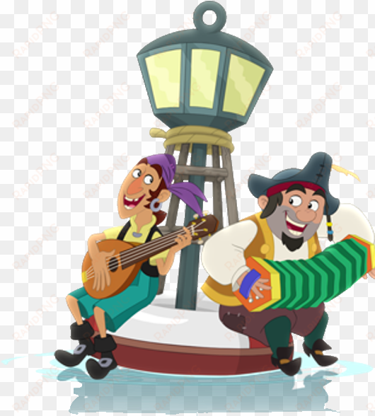 Image Sharky Bones Clip Art Png Jake And The Never - Jake The Neverland Pirate Png transparent png image