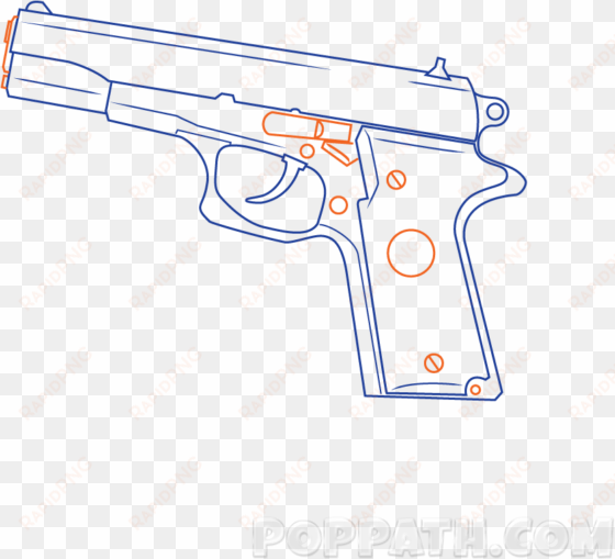 image transparent 1911 vector drawing - sketch