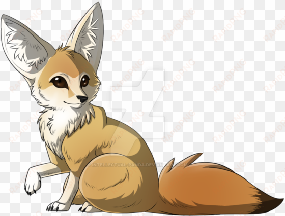 image transparent download by rookatt on deviantart - fennec fox drawing