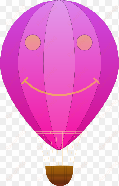 image transparent library free vector happy hot air - cartoonist hot air balloon