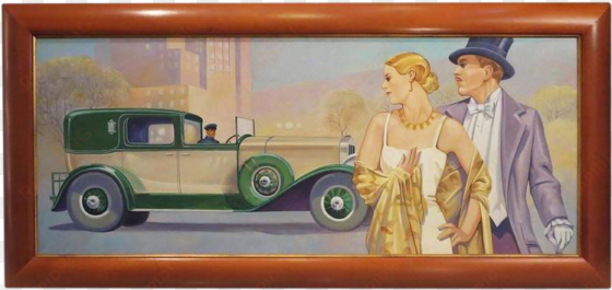 image transparent stock art deco style painting in - painting