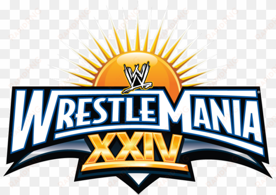 image wm24 png pro wrestling wiki divas, knockouts - wwe wrestlemania 24 logo