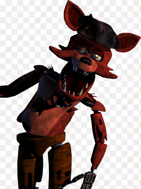imagefoxy has a pirate hat now - fnaf 1 nightmare foxy