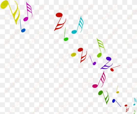 imagen relacionada - music notes color png