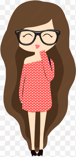 imagenes png tumblr hipster - cute cartoon girl png