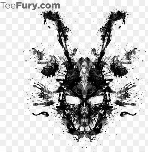 imaginary inkblot - frank donnie darko art