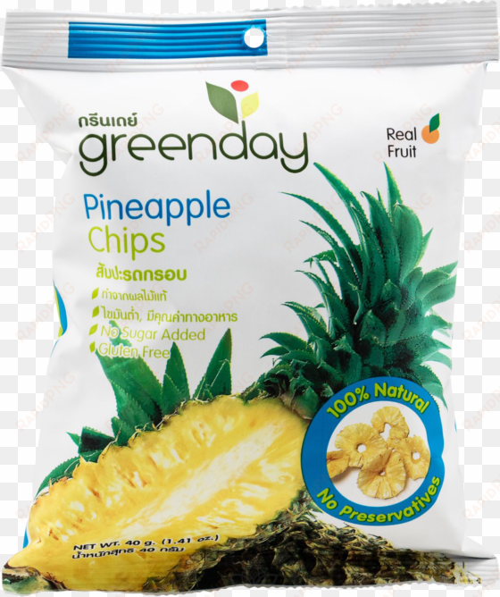 img - green day pineapple chips