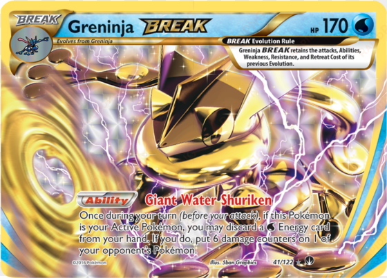 [ img] - pokemon x & y breakpoint rare holo break greninja