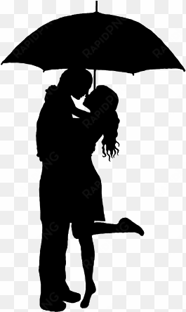 imgs for > silhouette little girl blowing bubbles - umbrella silhouette couple kiss