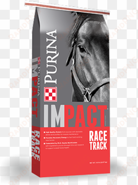 impact race track textured horse feed - race horse feed