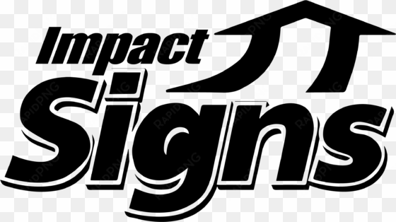 impact signs - sign