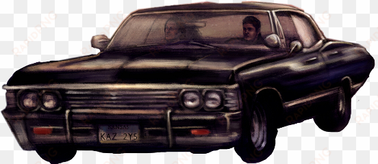 impala dean sam winchester supernatural - supernatural impala art