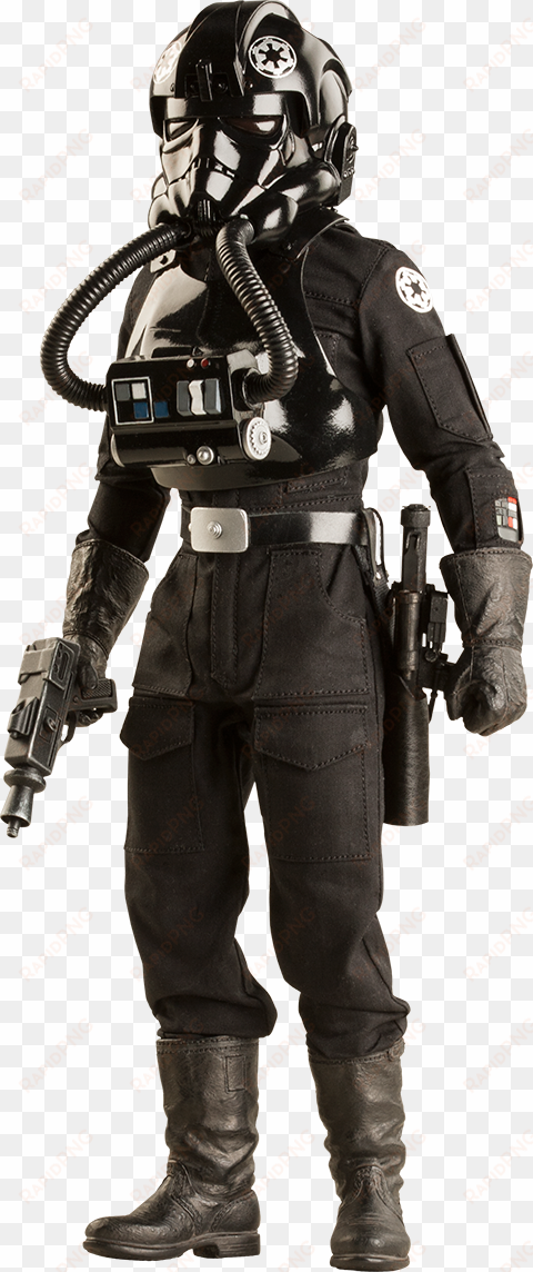 imperial tie fighter pilot action figure - sideshow collectibles star wars imperial tie fighter