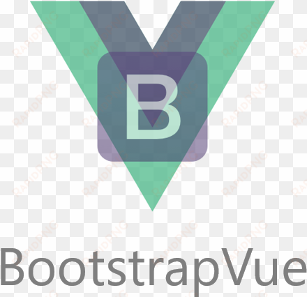 implementation of bootstrap 4 grid and components for - bootstrap vue logo